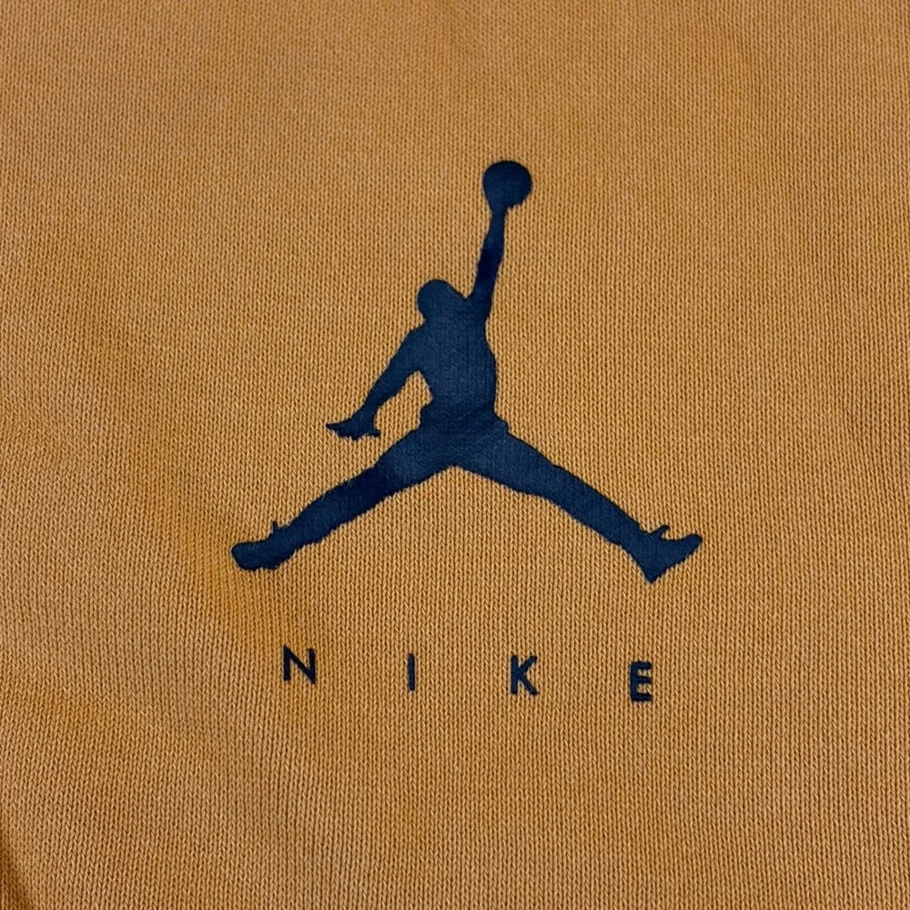 Jordan Hoodie Mens Small‎ Orange Jumpman Graphic Pullover DJ0210-738